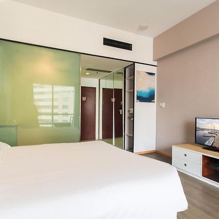 Qingdao Jinshan We+ Holiday Apartment Eksteriør bilde