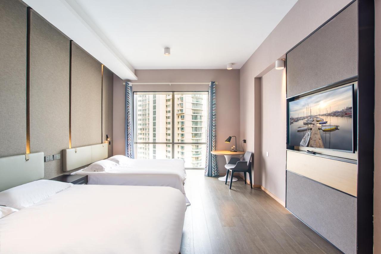 Qingdao Jinshan We+ Holiday Apartment Eksteriør bilde