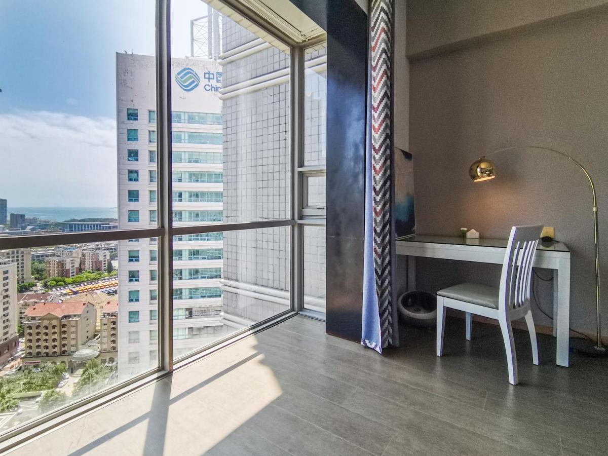 Qingdao Jinshan We+ Holiday Apartment Eksteriør bilde