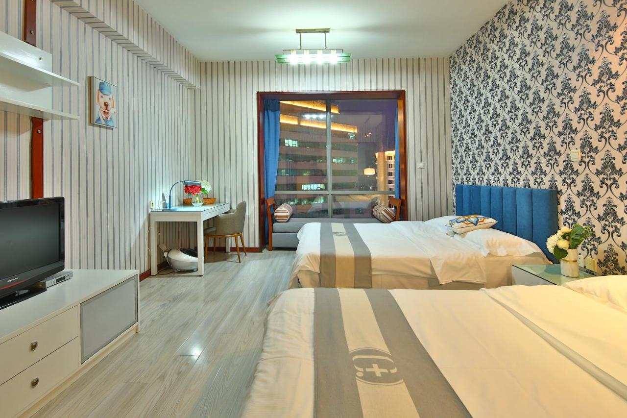 Qingdao Jinshan We+ Holiday Apartment Eksteriør bilde