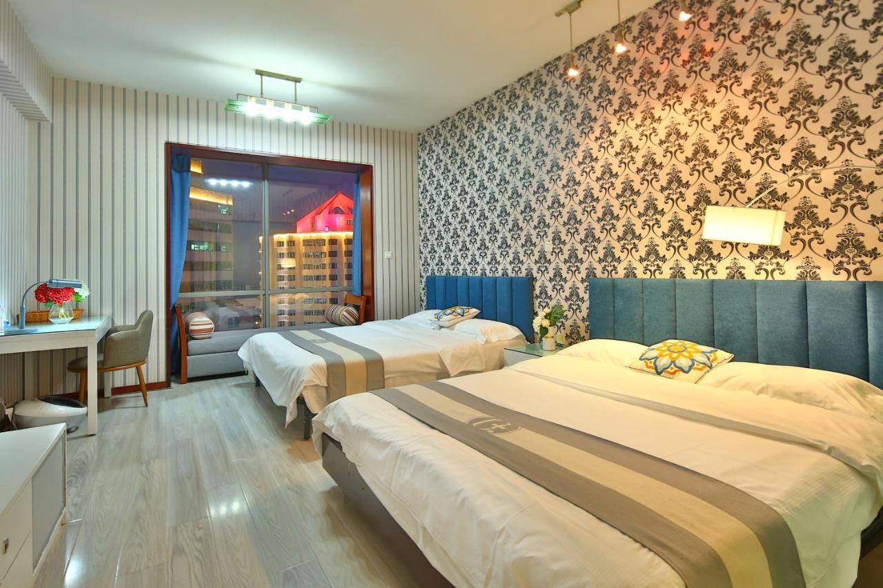 Qingdao Jinshan We+ Holiday Apartment Eksteriør bilde