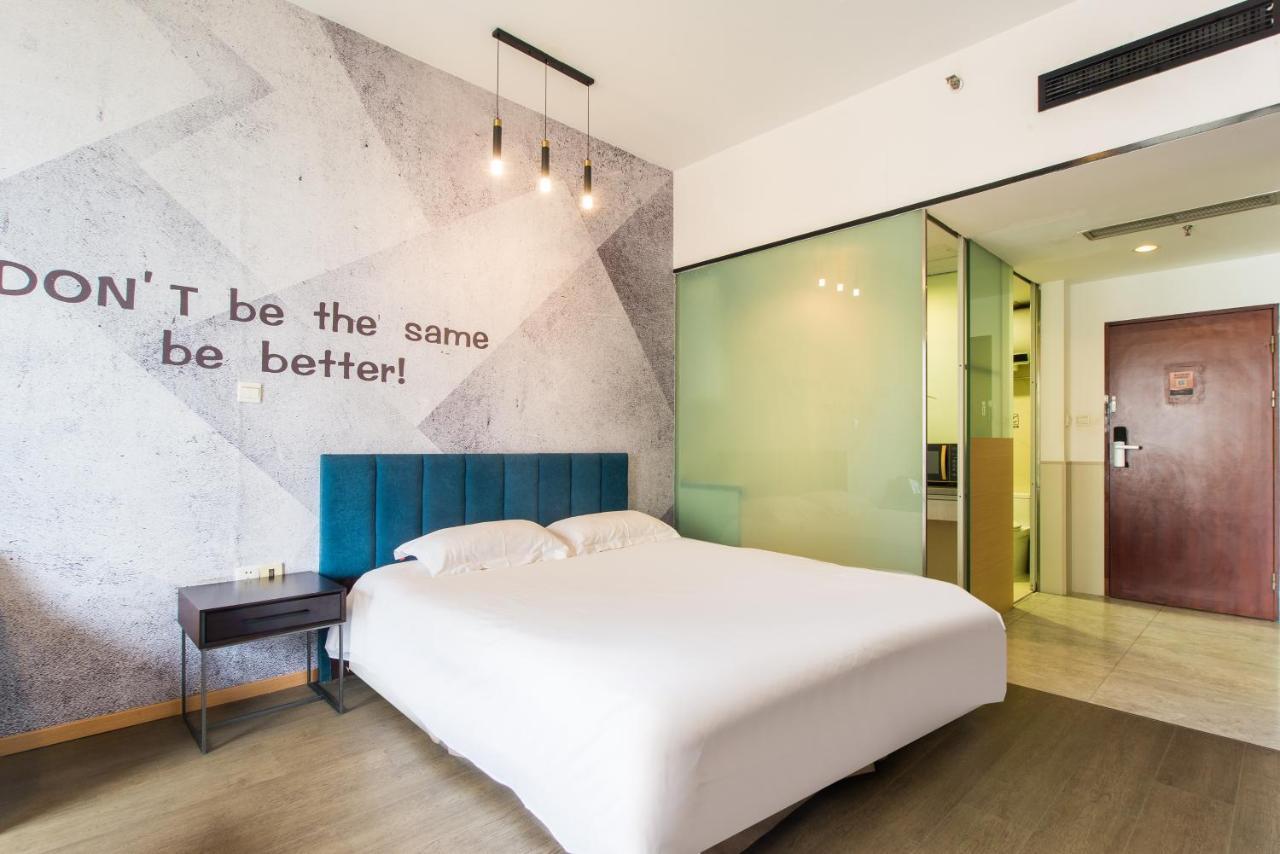 Qingdao Jinshan We+ Holiday Apartment Eksteriør bilde