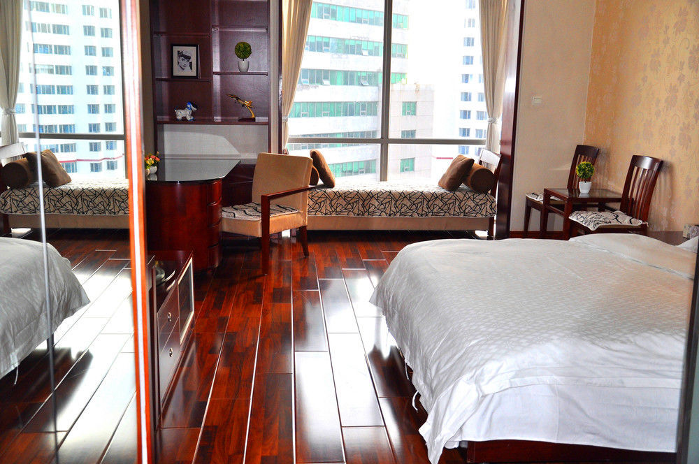 Qingdao Jinshan We+ Holiday Apartment Eksteriør bilde